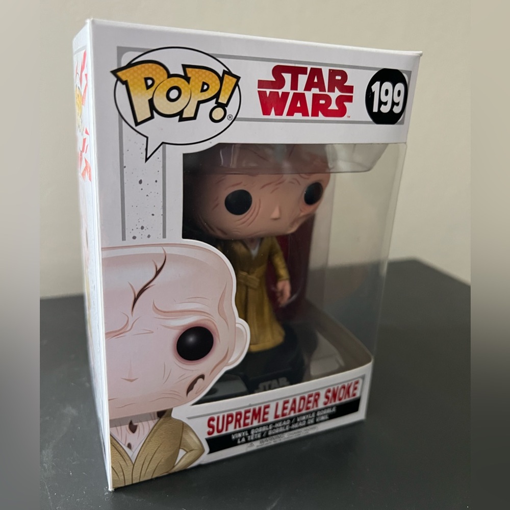 Funko Pop Star Wars Supreme Leader Snoke #199 - Picture 1 of 4